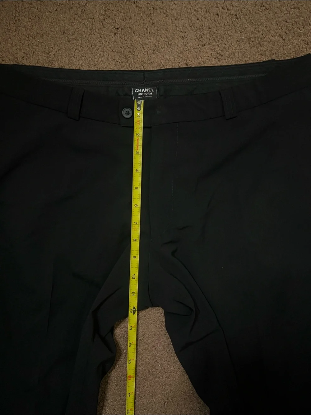 Chanel Uniform Tapered Leg Women’s Slacks Dress Pants Size 50 Fit 37x29